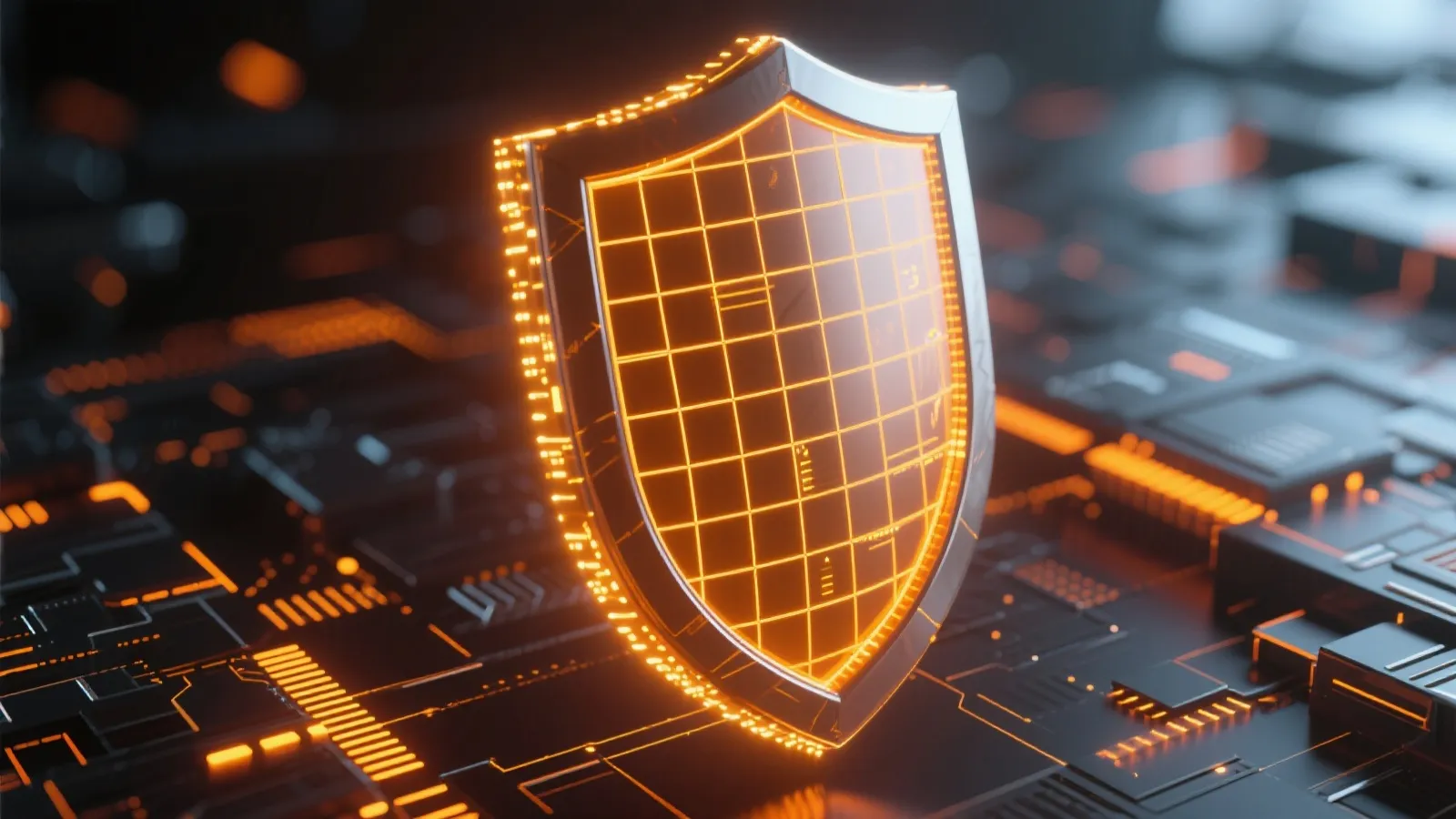 数字安全与公平竞技视觉背景